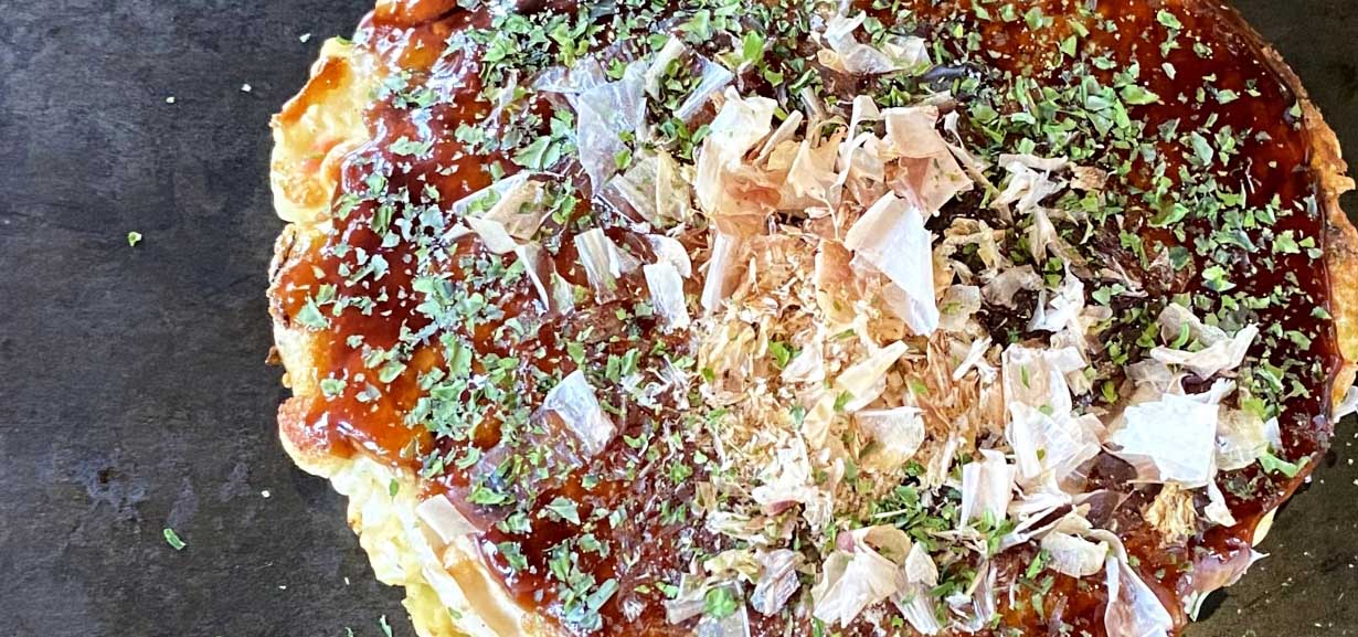 たこ焼き・お好み焼きのぶちゃんロゴたこ焼き写真