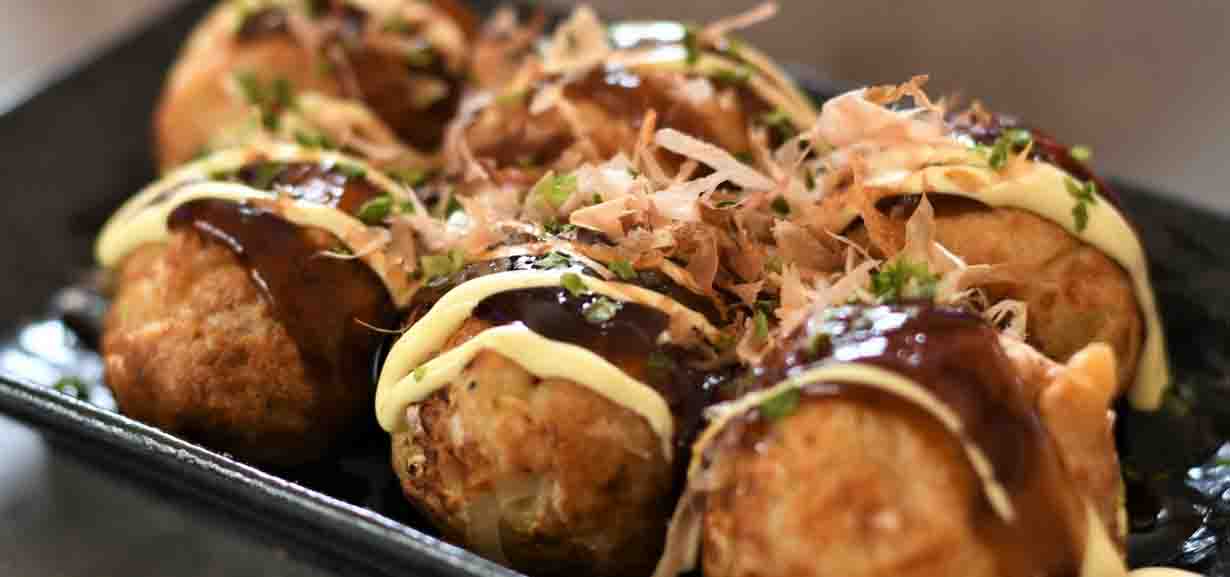 たこ焼き・お好み焼きのぶちゃんロゴたこ焼き写真